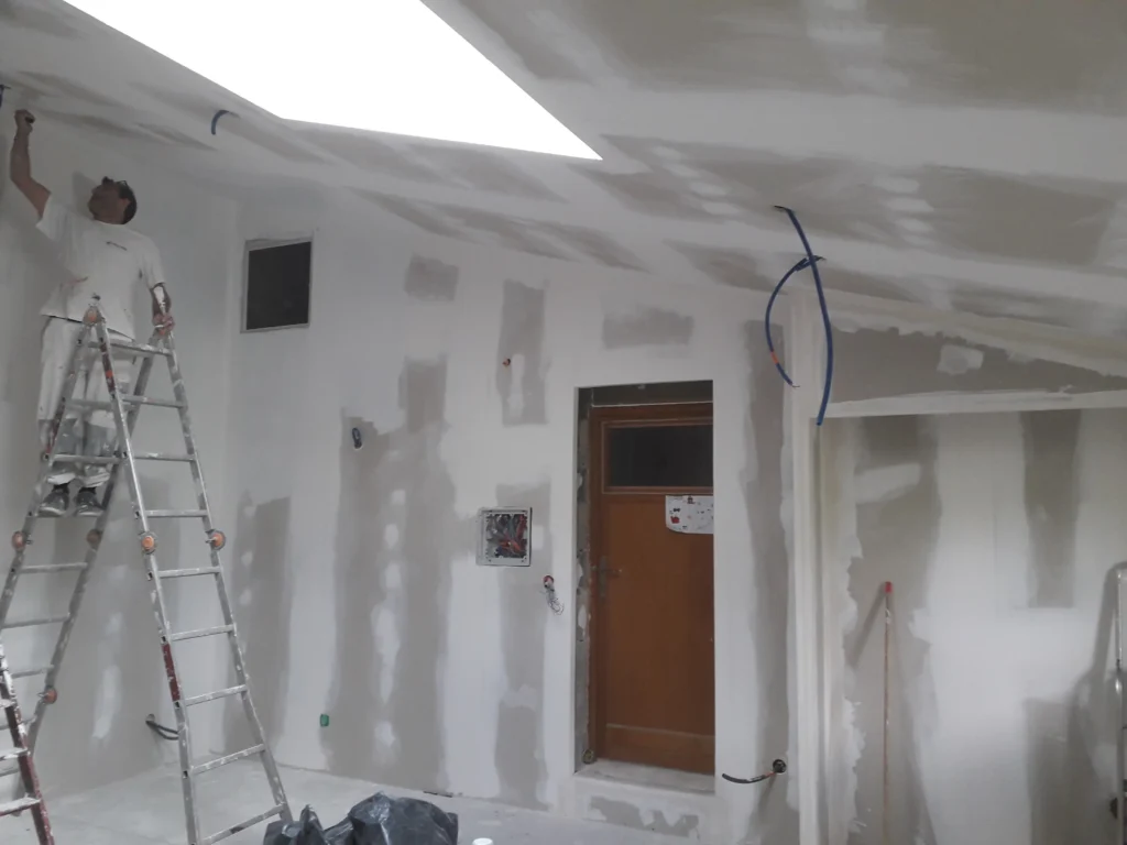 Travaux de peinture
