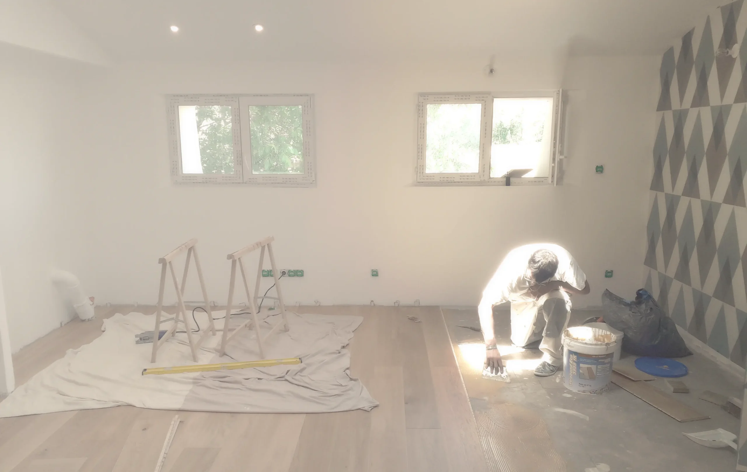 Travaux de menuiserie intérieure et rénovation de l'habitat par un artisan qualifié
